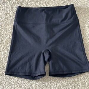 Fabletics Women's Black Bike Shorts NWT